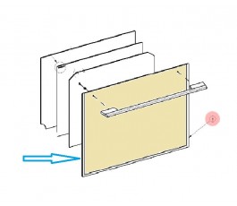 Cristal puerta HLB 840 P...