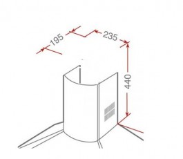 Cubretubo inferior DM BLANCO