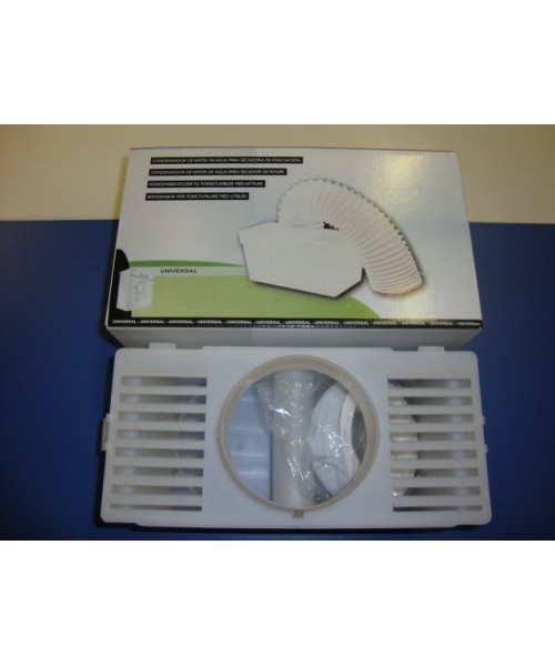 Kit caja evacuacion vapor secadoras (recipiente agua)