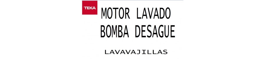 11 MOTOR LAVADO - BOMBAS DESAGUE LAVAVAJILLAS