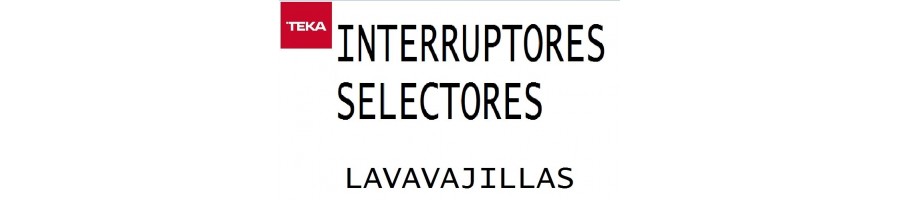 11 INTERRUPTOR PUESTA MARCHA - SELECTORES LAVAVAJILLAS